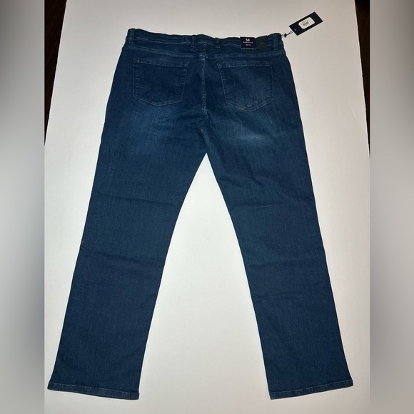 NWT Marcello Exclusive Style Men's Blue Jeans 42/34 - Picture 7 of 9